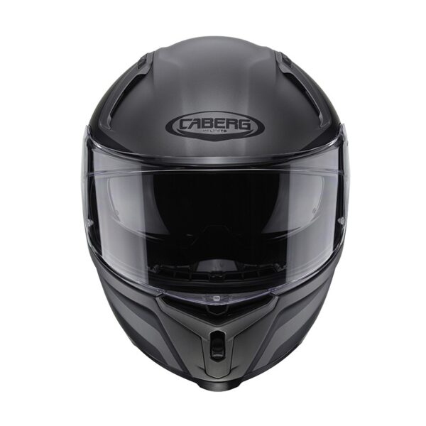 ⁦קסדה מלאה קאברג אפור/שחור – CABERG AVALON⁩ – תמונה ⁦3⁩