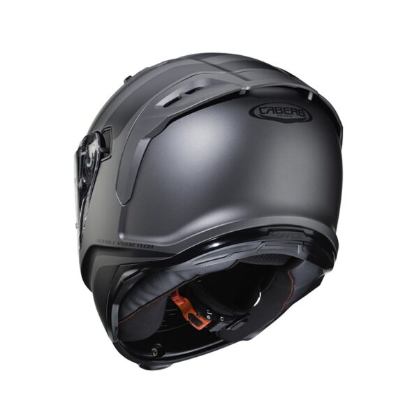 ⁦קסדה מלאה קאברג אפור/שחור – CABERG AVALON⁩ – תמונה ⁦4⁩