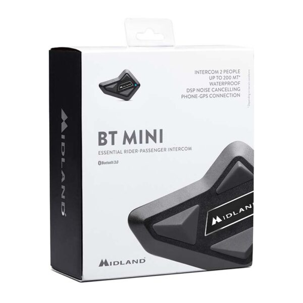 ⁦דיבורית בלוטוס לקסדה מידלנד - MIDLAND BTMINI-IL⁩ – תמונה ⁦2⁩