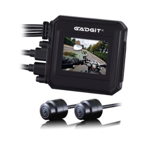 מצלמת דרך כפולה לאופנוע MOTOVIEW PRO 2