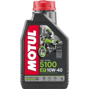 שמן מנוע מוטול למנועי 4 פעימות בנפח 1 ליטר – MOTUL 5100 4T 10W40