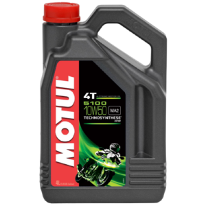 שמן מנוע מוטול למנועי 4 פעימות בנפח 4 ליטר – MOTUL 5100 4T 10W50