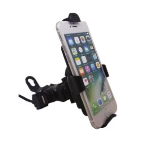 UNI-GRIP תושבת אוניברסלית לטלפון, עם מטען USB מהיר