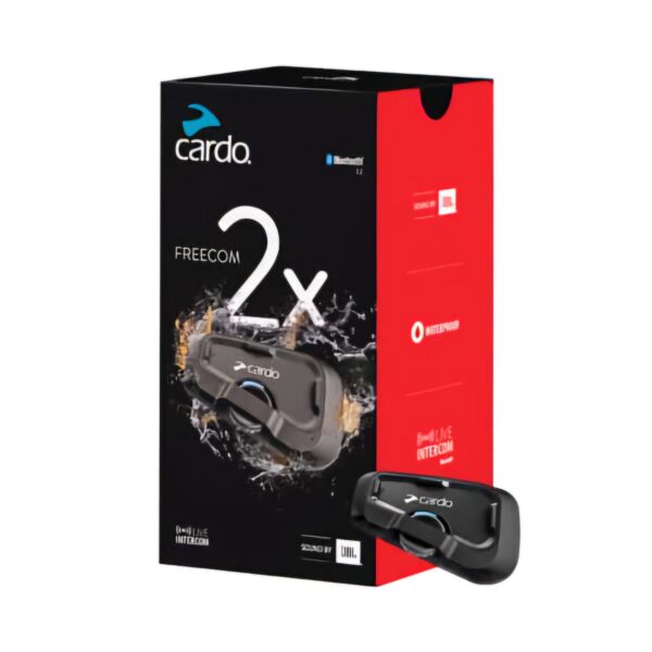 דיבורית בלוטוס לקסדה קארדו פריקום  – CARDO FREECOM 2X