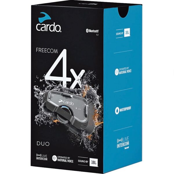 דיבורית בלוטוס לקסדה קארדו פריקום  – CARDO FREECOM 4X