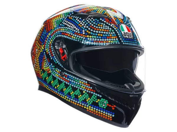 קסדה מלאה AGV K3 צבע ROSSI WINTER TEST