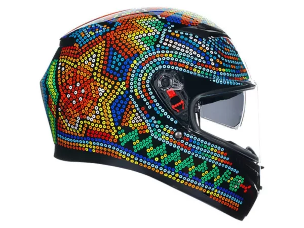 ⁦קסדה מלאה AGV K3 צבע ROSSI WINTER TEST⁩ – תמונה ⁦2⁩