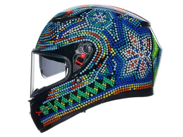 ⁦קסדה מלאה AGV K3 צבע ROSSI WINTER TEST⁩ – תמונה ⁦3⁩