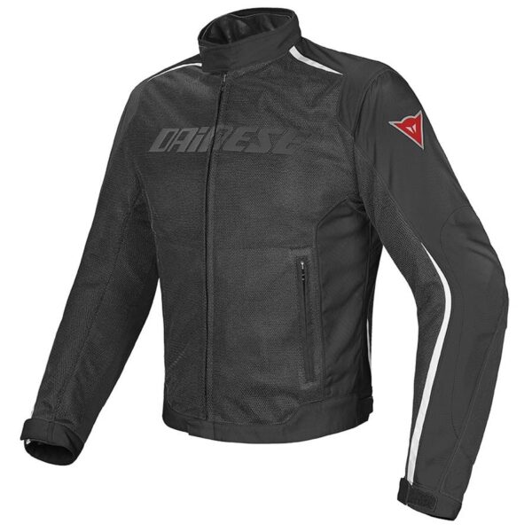מעיל קיץ גברים שחור/לבן-Dainese Hydra Flux D-Dry