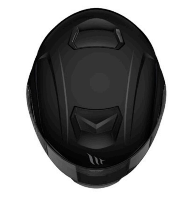 ⁦קסדה נפתחת שחור מט - MT ATOM SOLID⁩ – תמונה ⁦3⁩