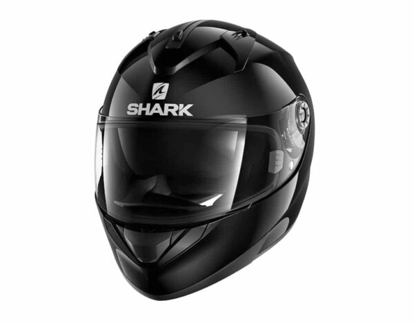 קסדה מלאה שארק שחור מבריק - SHARK RIDILL BLANK