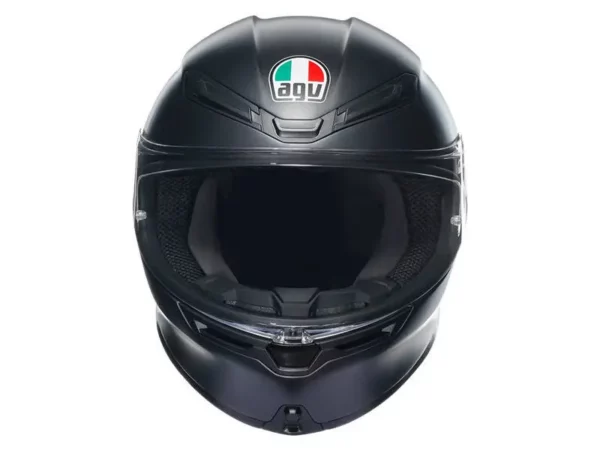 ⁦קסדה מלאה - AGV K6 S צבע שחור מט⁩ – תמונה ⁦2⁩