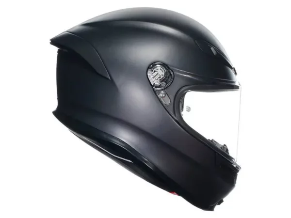⁦קסדה מלאה - AGV K6 S צבע שחור מט⁩ – תמונה ⁦4⁩