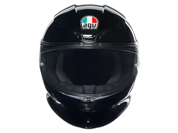 ⁦קסדה מלאה - AGV K6 S צבע שחור מבריק⁩ – תמונה ⁦4⁩