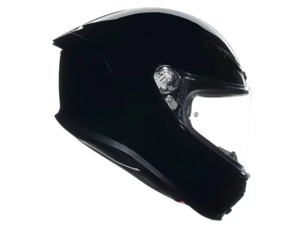 ⁦קסדה מלאה - AGV K6 S צבע שחור מבריק⁩ – תמונה ⁦3⁩