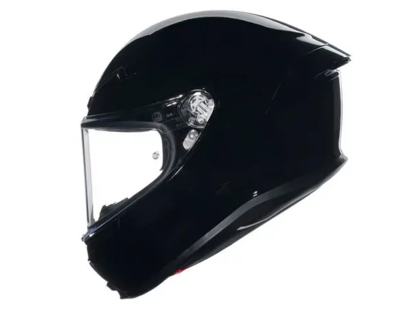 ⁦קסדה מלאה - AGV K6 S צבע שחור מבריק⁩ – תמונה ⁦2⁩