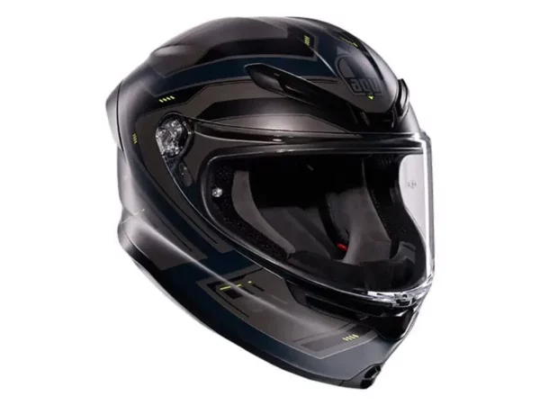 קסדה מלאה - AGV K6 S צבע אפור/כחול