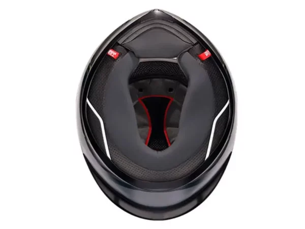 ⁦קסדה מלאה - AGV K6 S צבע אפור/כחול⁩ – תמונה ⁦6⁩