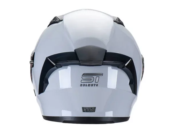 ⁦קסדת 3/4 ST דגם Z-301 צבע אפור מבריק⁩ – תמונה ⁦6⁩