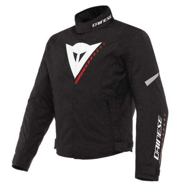 מעיל חורף שחור/לבן דיינז - DAINESE VELOCE D-DRY