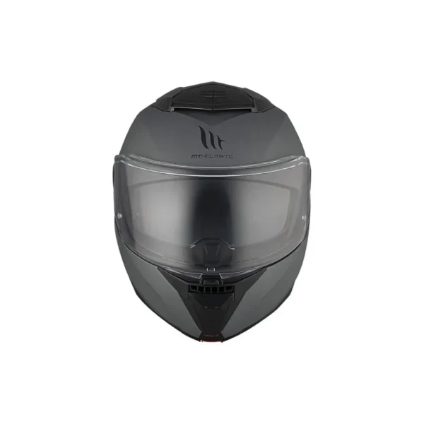 ⁦קסדה נפתחת אפור בטון - MT ATOM 2 SV SOLID⁩ – תמונה ⁦6⁩