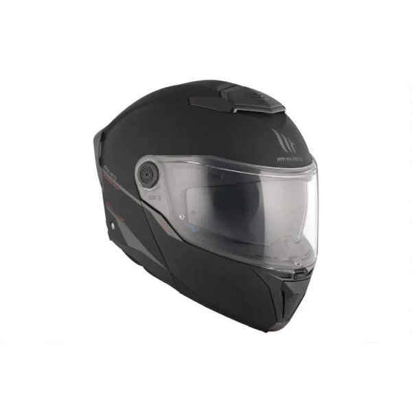 ⁦קסדה נפתחת שחור מט - MT ATOM 2 SV SOLID⁩ – תמונה ⁦3⁩