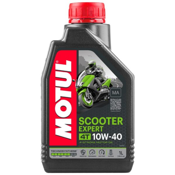 שמן טכנוסינטטי SCOOTER EXPERT 10W40 מבית MOTUL