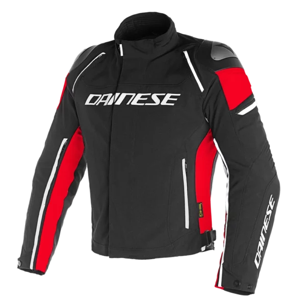 מעיל חורף שחור/אדום דיינז - DAINESE RACING 3 D DRY