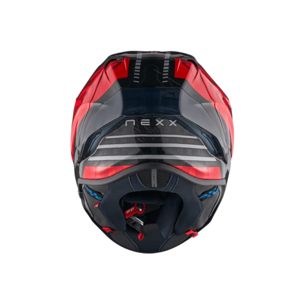 ⁦קסדה מלאה נקס - NEXX SWIRL RED X.R3R⁩ – תמונה ⁦3⁩