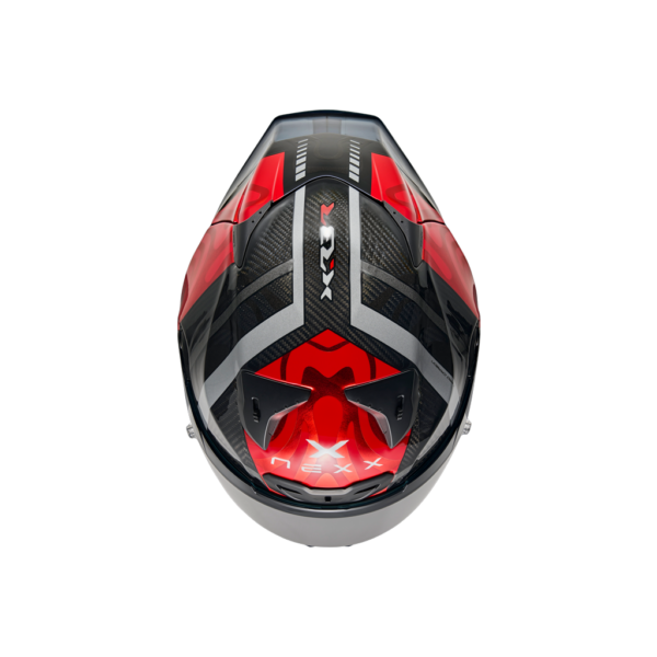 ⁦קסדה מלאה נקס - NEXX SWIRL RED X.R3R⁩ – תמונה ⁦4⁩