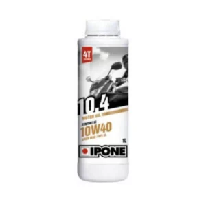 שמן מנוע 10W40 סינטטי למנועי 4 פעימות 1ליטר איפון -  IPONE 10W40 4T SYNTHETIC