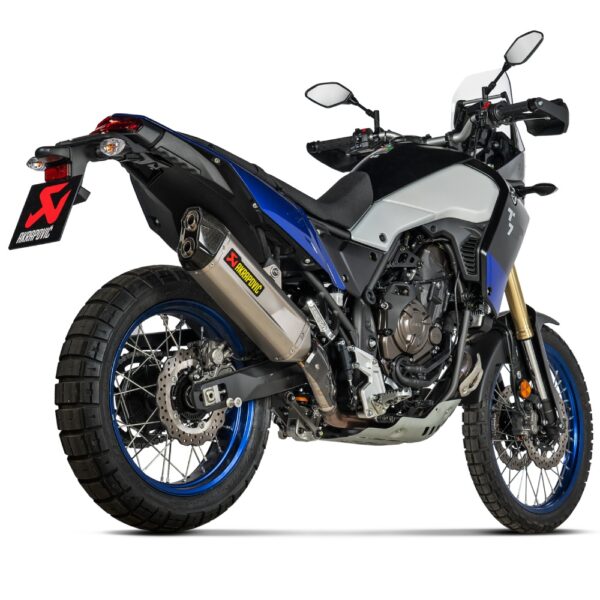 ⁦אגזוז -  טיטניום משופר AKRAPOVIC SLIP-ON TENERE 700⁩ – תמונה ⁦2⁩