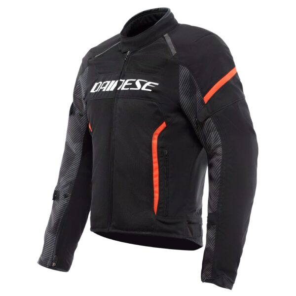 מעיל קיץ גברים שחור/אדום - DAINESE AIR FRAME 3 TEX