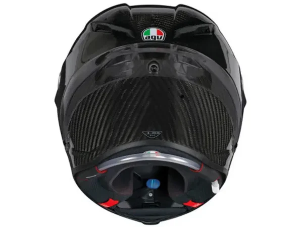 ⁦קסדה מלאה - קרבון מבריק AGV PISTA GPRR⁩ – תמונה ⁦6⁩