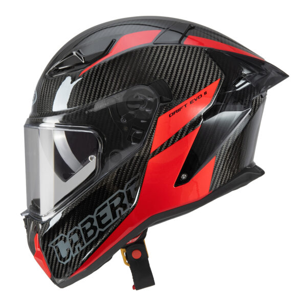 ⁦קסדת caberg drift evo carbon + דיבורית⁩ – תמונה ⁦6⁩