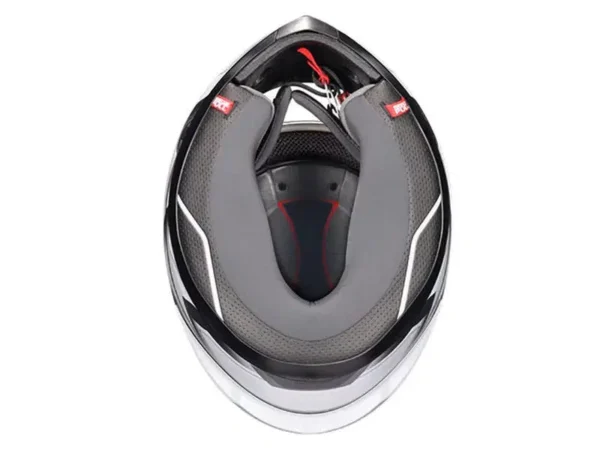 ⁦קסדה מלאה AGV K6 S ULTRASONIC צבע שחור/אפור מט⁩ – תמונה ⁦8⁩