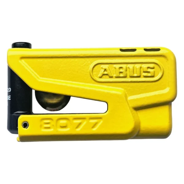 ⁦מנעול דיסק אזעקה 13 ממ - ABUS GRANIT DETECTO X+8077⁩ – תמונה ⁦2⁩