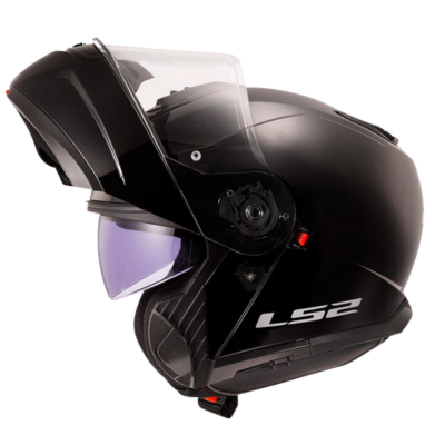 קסדה נפתחת שחור מט – LS2 FF908 STROBE II